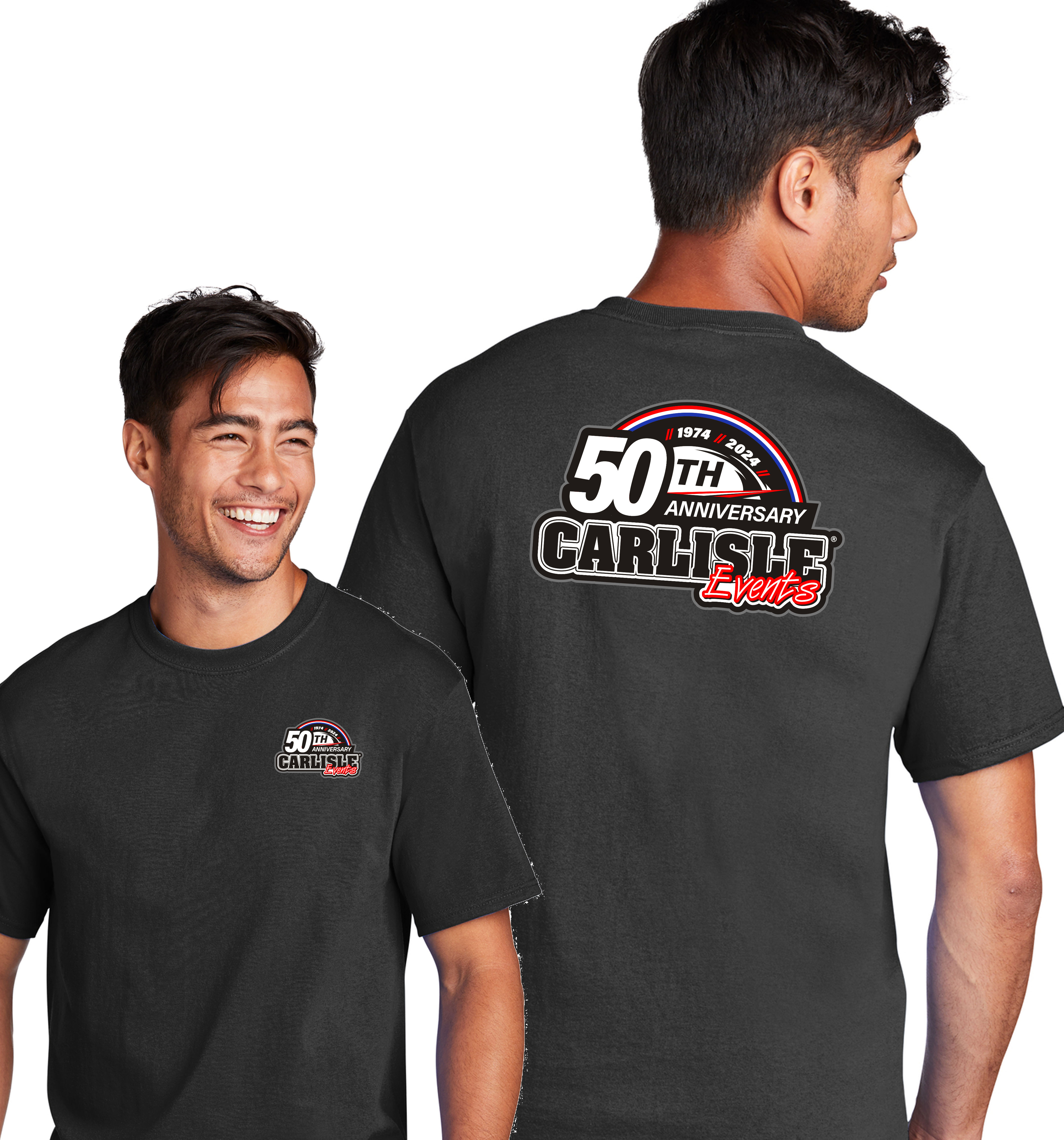 Carlisle 50th T shirt mockup